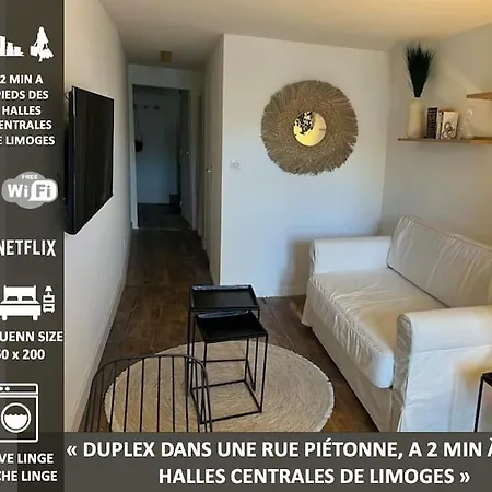 Superbe Duplex Hypercentre Dans Rue Pietonne * Limoges